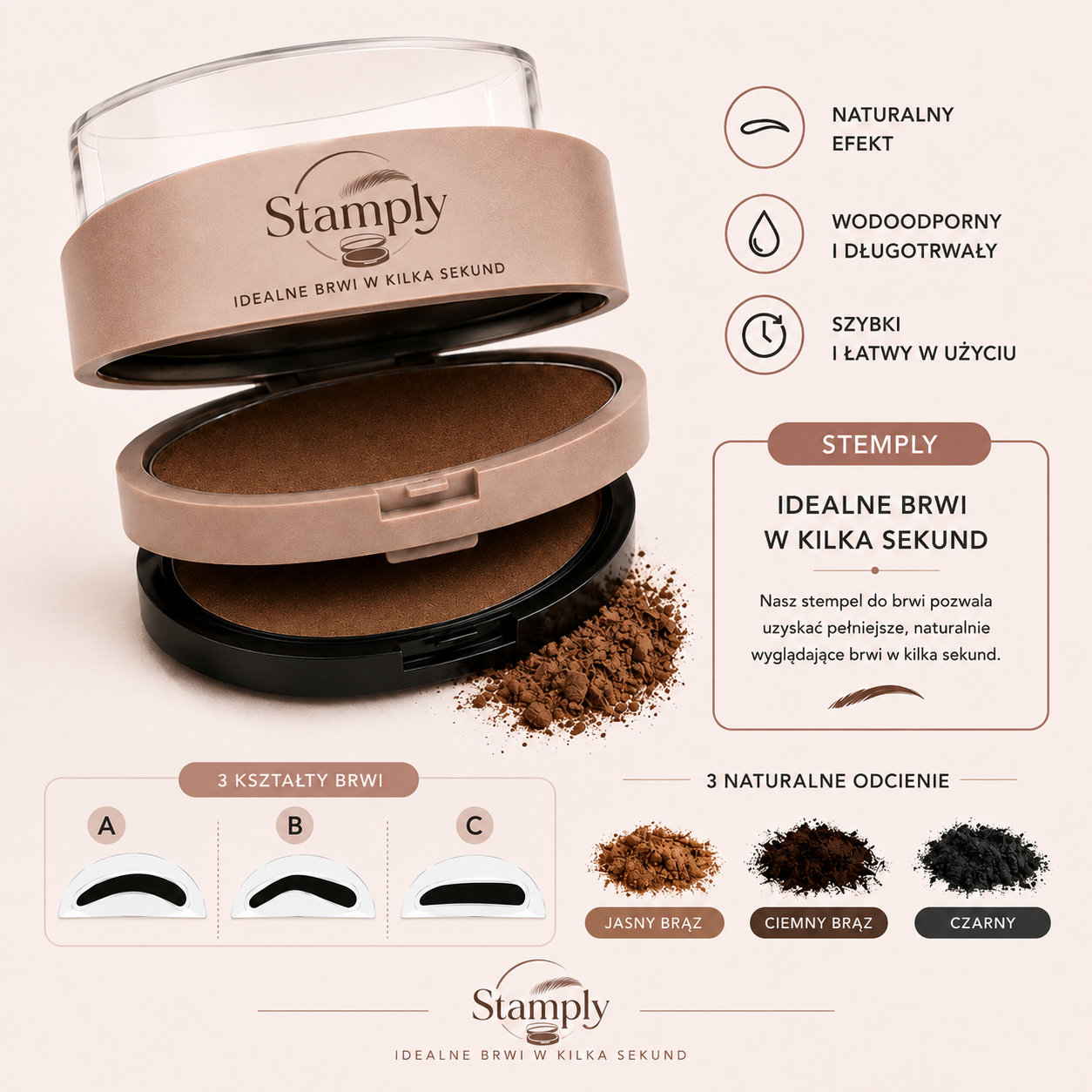 Stamply™ – Stempel do Brwi